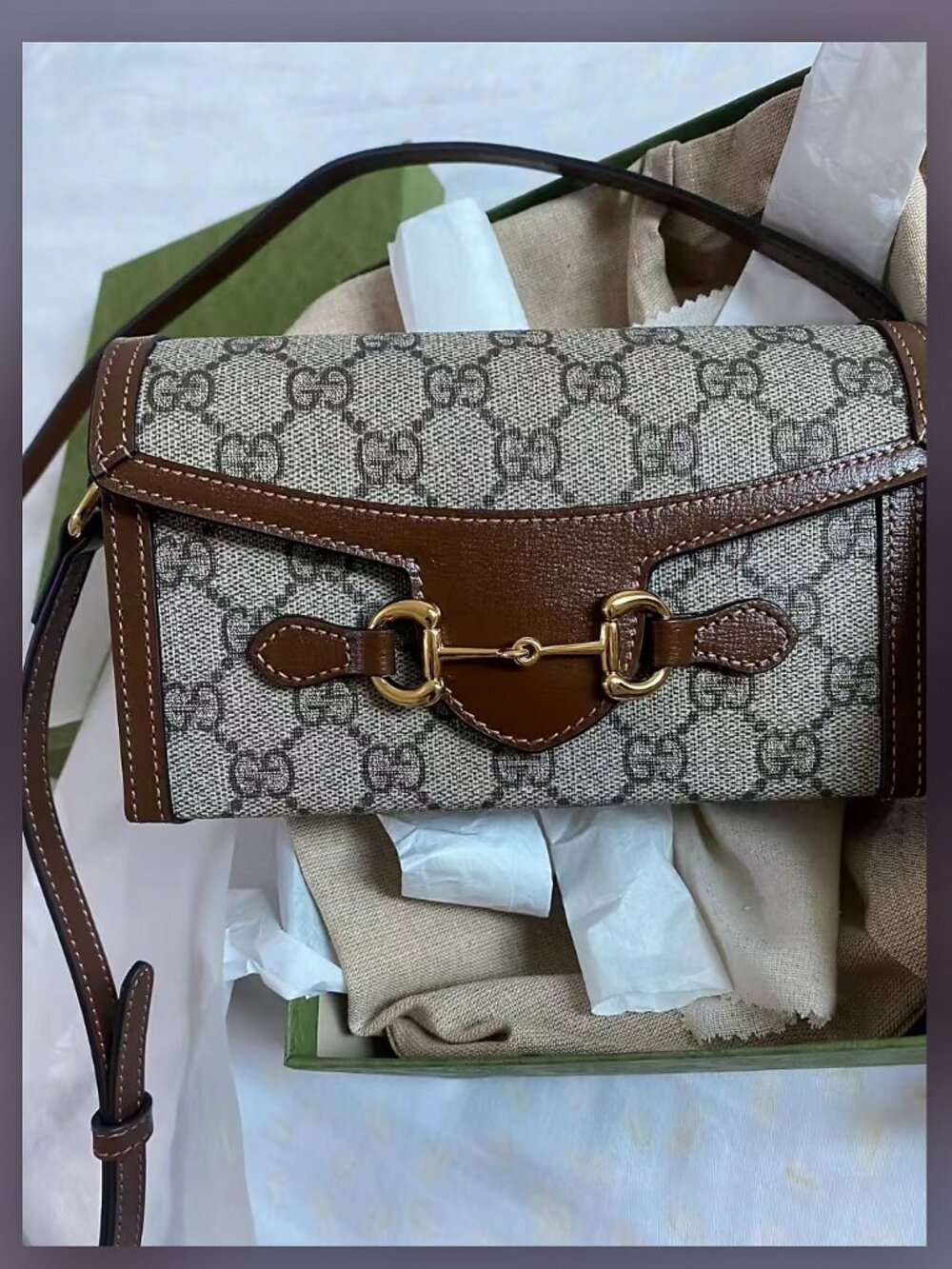 Gucci Mini Horsebit 1955 Crossbody Bag